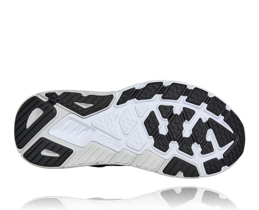 Hoka One One Running Shoes Womens Black/White - Arahi 5 - 04876IMQN